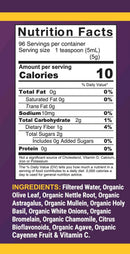 Organic Natural Allergy Relief Formula. Livingston Natural Herbal Labs 16 fl oz