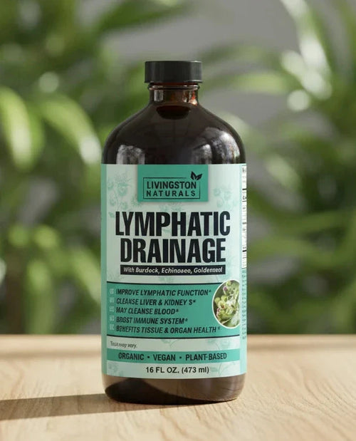 Lymphatic Drainage Power Cleanse – Organic Liquid Detox Formula
