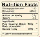 Pure Shilajit Resin with Manuka Honey | Premium Energy, Immunity & Vitality Blend